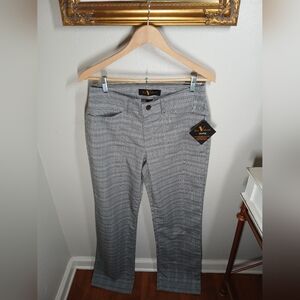 Gloria Vanderbilt Grey Comfort Stretch Twill Pants Size 6
